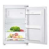 magictec Einbaukühlschrank mit gefrierfach 88cm Einbau kühlschrank | 118L...