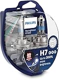 Philips RacingVision GT200 H7 Scheinwerferlampe +200%, Doppelset
