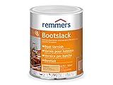 Remmers Bootslack farblos, 0,75 Liter, Hochglänzender Speziallack für Holz,...