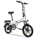 Elektrofahrräder Klappbar,16 Zoll Elektrofahrrad 7.8Ah Akku,250W E-Bike mit...