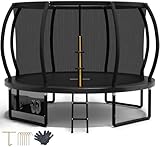 Devoko Trampolin Outdoor Ø 228/305/366/427 cm, vom TÜV Rheinland...