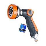 GRIFEMA GE1303 Gartenbrause, Handbrause Garten-Spritzpistolen, 8...