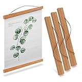 ZOLGINAH 3 Stück Posterleiste Posterleisten Bilderrahmen A3 holz 30x40cm,...