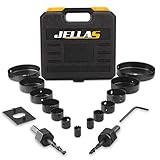 Lochsäge, JELLAS 19-Teiliges 19-127mm Lochbohrer Set (Einschließlich 25 und...