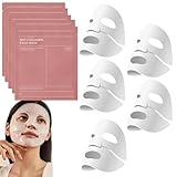 Bio Collagen Mask Korean, 5Pcs Bio Collagen Maske Overnight, Hydratisierende...