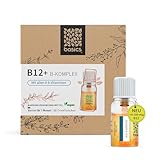 basics B12 + B-Komplex mit allen 8 B-Vitaminen - Hochdosiert mit 500mcg Vitamin...