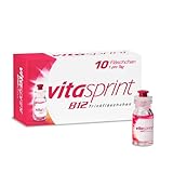 Vitasprint B12 Trinkfläschchen, 10 St. – Mit hochdosiertem Vitamin B12 und...