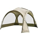 Pavillon Zelt, 3,5m x 3,5m inkl. Seitenwänden, Shelter als Sonnenschutz oder...