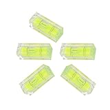 5 Stücke Mini Wasserwaage, 15 * 15 * 40MM Präzisions-Bubble Level, Spirit...