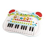 Simba 104010044 - ABC Tier Keyboard, mit verschiedenen Sounds, Tierlaute,...