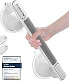 LORESJOY Wannengriff Griffstangen, Haltegriff Dusche ohne Bohren, MAX 120 KG...