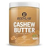 Bodylab24 100% Cashew Butter 1000g / Cashewbutter ohne Zusatzstoffe / aus...