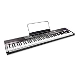 RockJam 88 Key Digital Piano Keyboard Piano with Full Size Semi-Weighted Keys,...