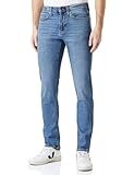 Amazon Essentials Herren Stretchjeans, athletische Passform, Helle Waschung, 36W...