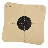 OpTacs 50 Stück Pistolen-/ Kleinkaliberscheibe 55 x 52 cm mit Einsteckschlitz...