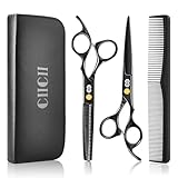 CIICII Friseurschere, Haarschneideschere Profi Set 6,7 Zoll (Haarschere &...