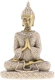 Yikko Mini Sandstein Buddha Statue Metriya Statue Handgeschnitzte Skulptur Set...