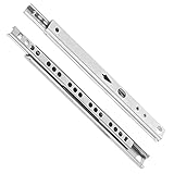 Mprofi MT® 2 Stück, 1 Paar | Schubladenschienen Teilauszug 17mm Höhe, 214mm...