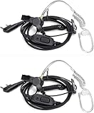 Retevis EEK009 Funkgerät Headset, Funkgerät Kopfhörer mit Mikrofon Kompatibel...