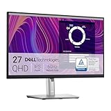 Dell P2723D 27 Zoll QHD (2560x1440) Monitor, 60Hz, IPS, 5ms, 99% sRGB,...