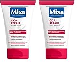 Mixa Pflege Set: 2er Pack | Intensiv reparierende Cica Repair Handcreme (2x50ml)...