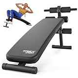 TREX SPORT Sit Up Bank klappbar Hantelbank TX-050B | Trainingsbank Schrägbank...