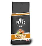 Der-Franz Kaffee, Mischung aus Arabica und Robusta, geröstet, ganze Bohne...