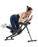 VEVOR Bauchmuskeltrainingsgerät Bauchtrainer AB-Maschine für Fitnessstudio,...