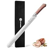YOTSUBA Schinkenmesser 30cm, Profi Küchenmesser für Schinken, Extra Scharfe...