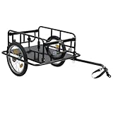 Zelsius Fahrradanhänger Transport 68 Liter | Transportanhänger Klappbar,...