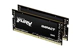 Kingston FURY Impact KF432S20IBK2/64 GB Laptop-Speicherset, 32 GB (2 x 32 GB),...