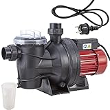 Arebos Schwimmbadpumpe 800 W | Filterpumpe | Umwälzpumpe | Poolpumpe |...