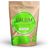 Kalium Hochdosiert - 240 Kapseln - Vegan - 682,2mg pro Tagesdosierung -...