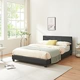 Corium Polsterbett Albacete 140x200cm Kunstlederbezug Doppelbett Bett mit...