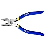 S&R Kombizange 180 x 31 mm, CR-V Stahl, doppelt ummantelte rutschfeste Griffe,...