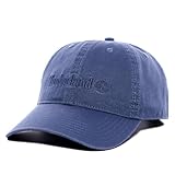 Timberland - Herren Baseballkappe mit Logo Stickerei, blau, One size