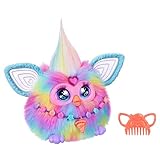 Furby Tie Dye, 15 Mode-Accessoires, interaktive Plüschtiere für 6-jährige...