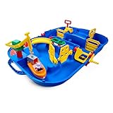 AquaPlay - LockBox - Wasserbahn als Transportkoffer mit 27 Teilen, Spieleset...