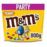 M&M’s Peanut Großpackung Schokolade, Schokolade, Schokolinsen mit Erdnusskern...