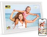 Frameo WLAN Digitaler Bilderrahmen 10,1 Zoll, HD 1280 * 800 IPS Touchscreen...