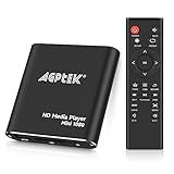 AGPTEK Mini 1080P Full HD Digital Mediaplayer Medienspieler Medienspieler mit...