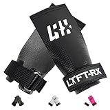 LYFT-RX Carbonfaser Hand Grips - Weightlifting, Cross Train, Pullup, Muscle Ups,...