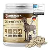 Veddelholzer VERGLEICHSSIEGER 2024 Hunde Gelenktabletten mit Grünlippmuschel...