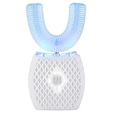 Automatische Ultraschall Zahnbürste, Elektrische Ultraschall-Zahnbürste, 360°...