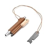 JIEYUCHU Feuerstahl Feuerstein, Feuerstahl mit Handmade Griff, Feuerstarter Set...
