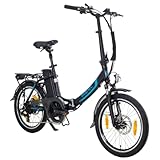 smartEC Camp-20D E-Bike Klapprad 250W Hinterradmotor Li-Ion-Akku 36V/15,6Ah 20...