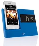 KitSound XDOCK2 Radio Uhr Dockingstation/Ladegerät mit Lightning Anschluss für...