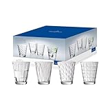 Villeroy & Boch - Dressed Up Wasserglas Set 4 teilig 310 ml, Spülmaschinenfest,...