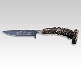 Linder Trachtenmesser 'Tradition', rostfr, Rehkrone, Weidmannsheil 10 cm