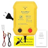 FenceMate 230V Weidezaungerät 0,5J Output für 2 bis 10 km, niedrige Impedanz...